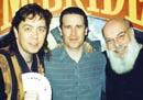 Neill with Jeff McBride and Eugene Burger