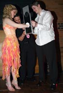 Neill performing magic